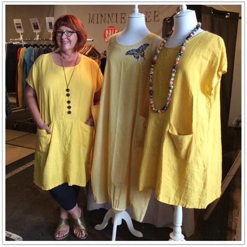 yellow linen dresses
